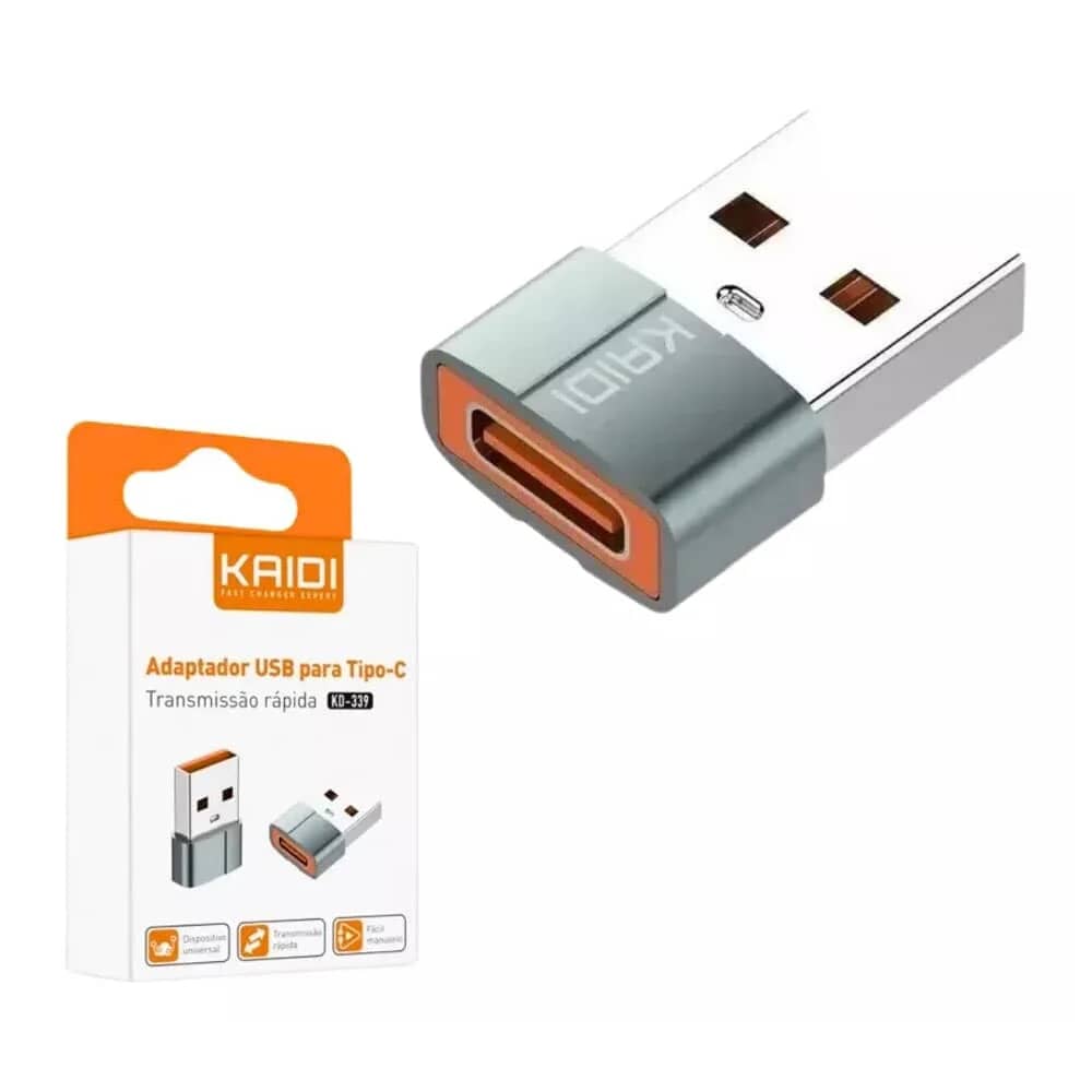 Adaptador USB Para Tipo-c Kaidi Kd-339