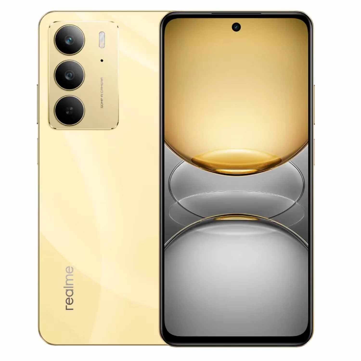 Smartphone Realme C75 5G 256GB 8GB RAM Dual SIM Tela 6.72" NFC - Dourado