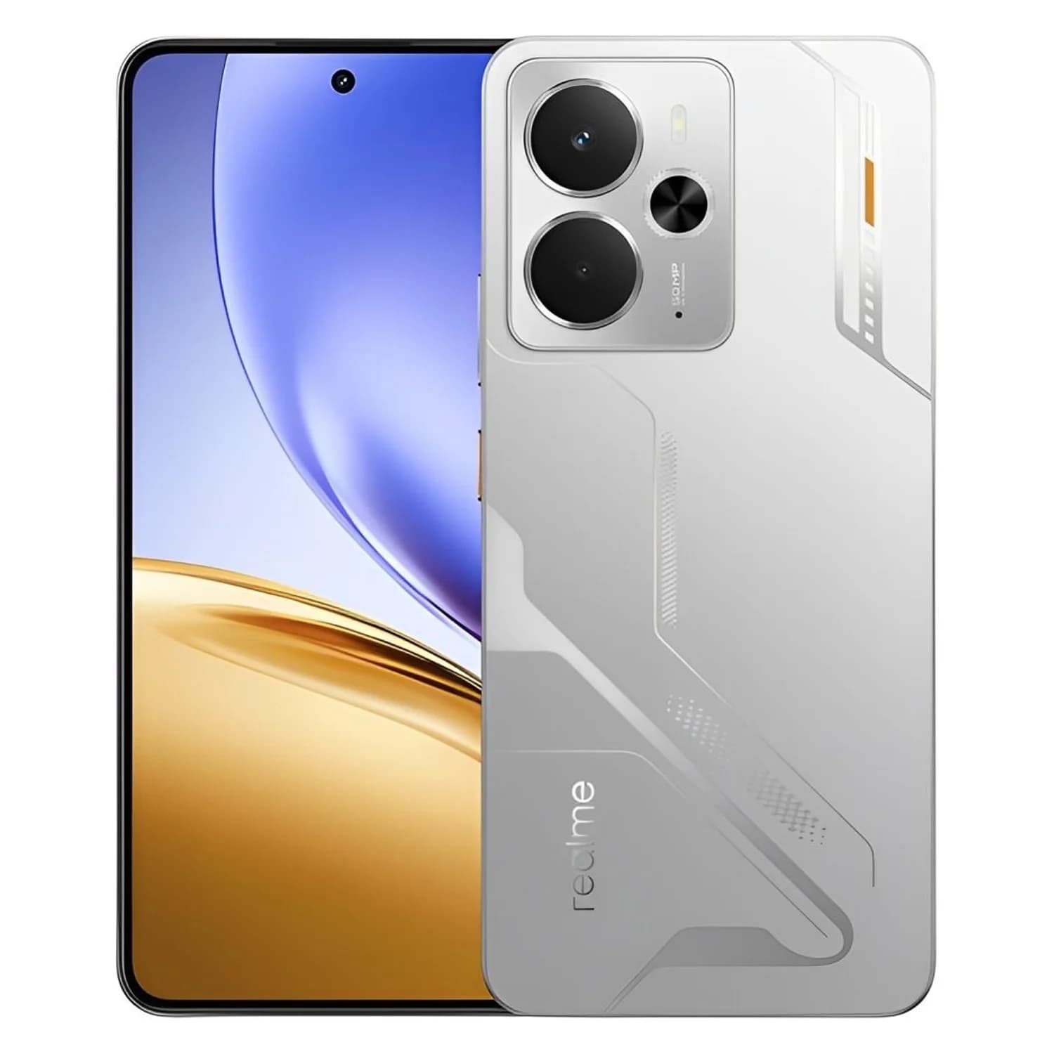 Smartphone Realme 14 5G 256GB 8GB RAM Dual SIM Tela 6.67" - Prata