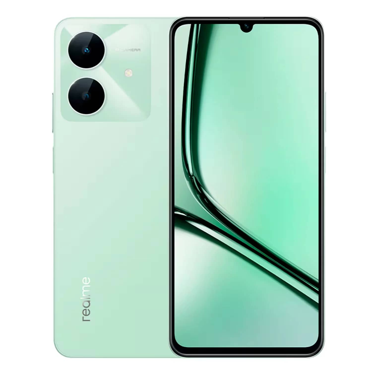Smartphone Realme Note 60x 128GB 4GB RAM Dual SIM Tela 6.74" - Verde