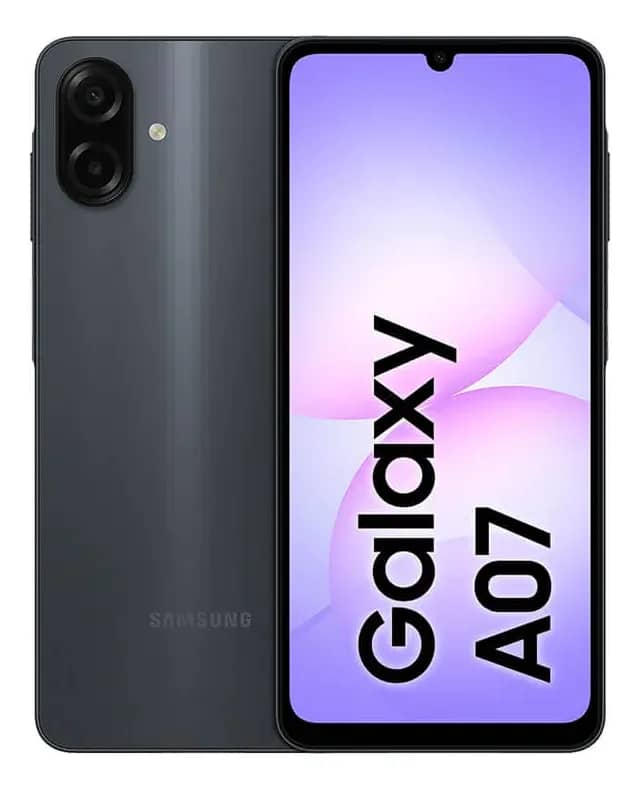 Smartphone Samsung Galaxy A07 128GB 4GB (com carregador) Preto