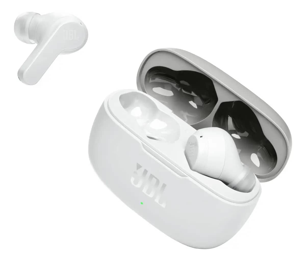 Fone De Ouvido Bluetooth Sem Fio Jbl Wave 200 Tws Branco